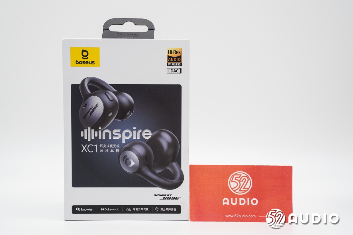 内置旭航诚和微电新能源锂电池，Baseus倍思Inspire XC1开放式耳机拆解